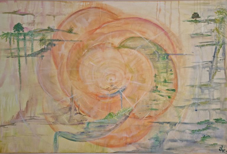 Innere Harmonie durch persönliche Gemälde von Enthousio-Art. Kathi Hildebrandt, Ganzheitliche Künstlerin in Empfingen.